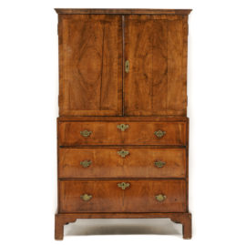 English Cabinet on Chest C-SC