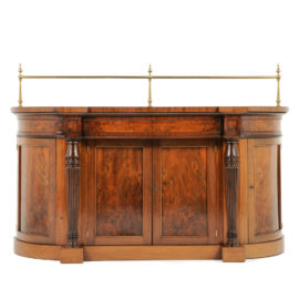 English Mahogany Sideboard C-JD