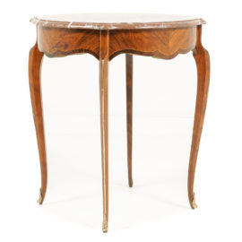 French Marble-Top Side Table FZ-992B