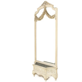 French Carved Louis XVI Mirror and Jardiniere FC0-1266