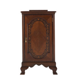 Inlaid English Edwardian Nightstand by Waring & Gillow FC-1253A