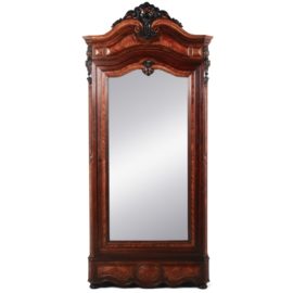 French Louis Philippe Rosewood Armoire FC-1280