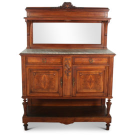 French Louis XVI-Style Walnut Server FC-1249C