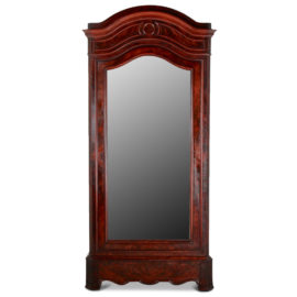 French Mahogany Armoire FD-1349