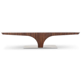 Mid-Century Modern French Zebrano Coffee Table FD-1257B