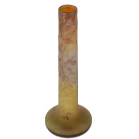 French Art Deco Glass ‘Galle’ Tulip Vase C-ML