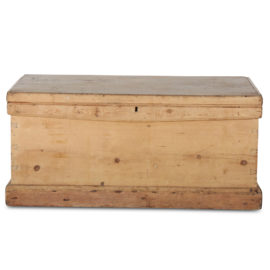 Victorian Pine Blanket Box C-ML