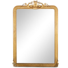 19th Century French Gilt Mirror C-ML