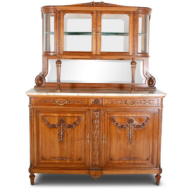 French Walnut Louis XVI-Style Buffet FE-1422A