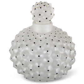 Lovely Lalique Crystal Perfume Bottle – ‘Cactus Flower’