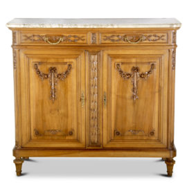 Louis XVI Marble Top Server FE-1422B