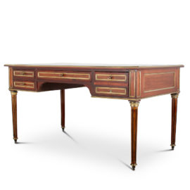 French Mahogany Napoleon III Desk FE-1512B