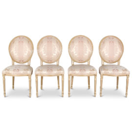 Set of Four Vintage Louis XVI Style Chairs 20507