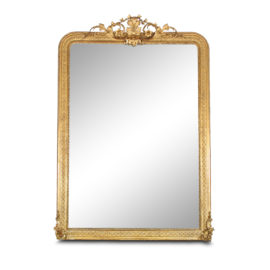 Chateau 19th Century Gilt Mirror 20513