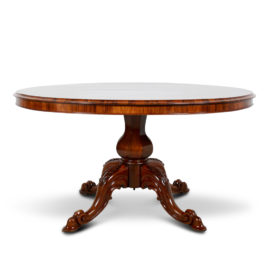 19th Century Rosewood Parlour or Dining Table FF-1530