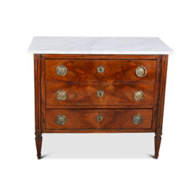 19th Century French Walnut Commode FF-1473