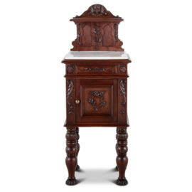 Mahogany Anglo Indian Nightstand FF- 1520C