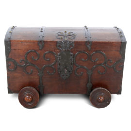19th Century German Dome-Top Trunk 20526