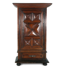 French Walnut Louis XIII Armoire FD-1234