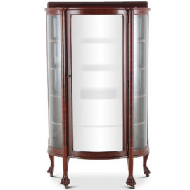 Solid Mahogany Canadian Display Cabinet C-BR