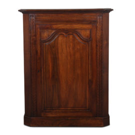 Small French Walnut Cabinet Misc.