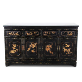 Chinese Lacquer Side Cabinet 20560