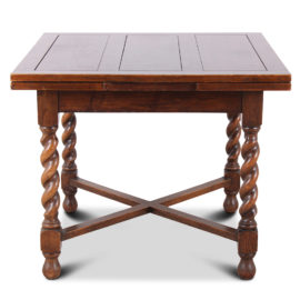 Solid Oak Barley Twist Table C-SP