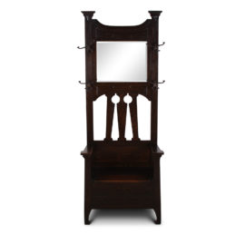 Solid Oak Seated Hallstand C-GD