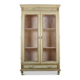 French Painted Louis XVI-Style Bookcase FH-1603