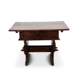 Antique Money Changer’s Table From the Villa La Pausa