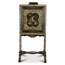French Napoleon III Drop-Front Desk FH-1656 Provenance Coco Chanel