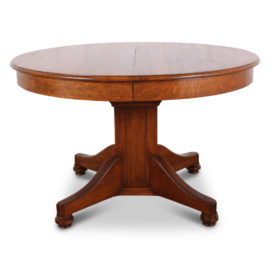 Solid Oak Round Table 20588