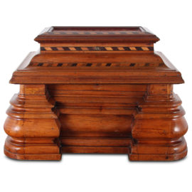 Inlaid Mahogany Humidor FI-1810