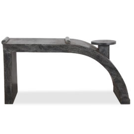 Vintage Cerused Oak Table/Bench FI-1729A