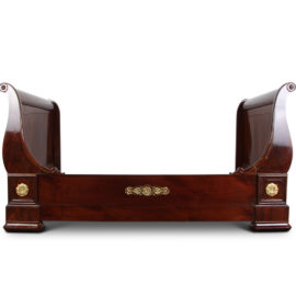 French Empire Mahogany Daybed