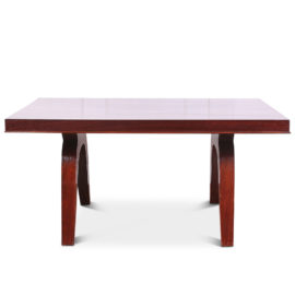 French Macassar Ebony Art Deco Table FI-1798