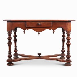Small Italian Walnut Table FK-2071