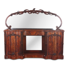 Flame Mahogany Sideboard C.1960 C-DC