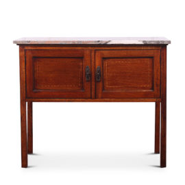 Small Marble-Top Washstand Fl-2105