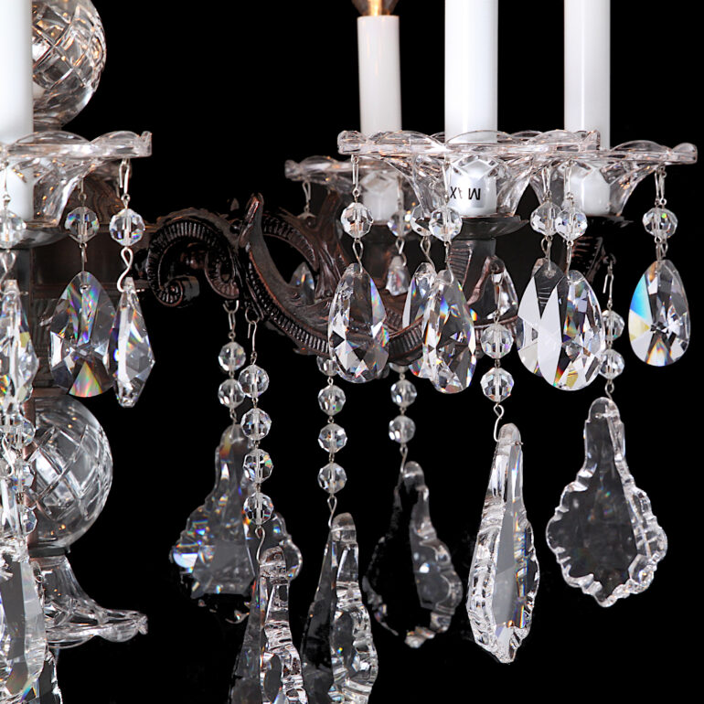 8 Light Crystal Chandelier | Antique Warehouse