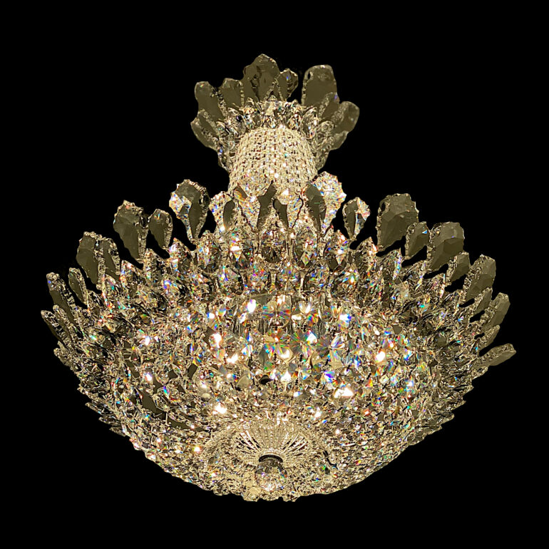 Schonbek Trilliane Swarovski Crystal Chandelier Model 5871 | Antique